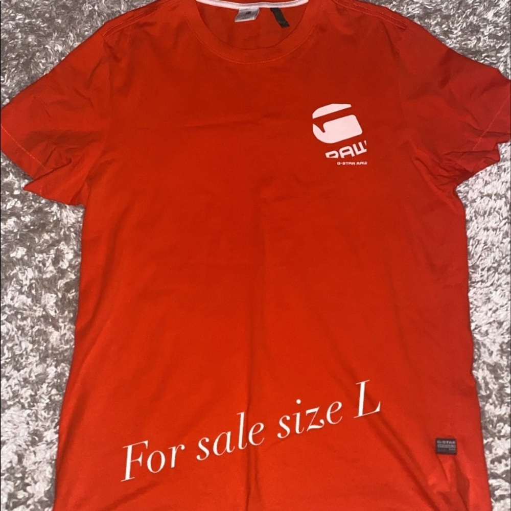 Men’s Orange G star T